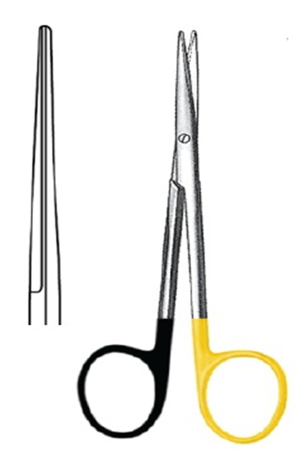 09.5160.11 Şaşılık Makası 11cm S/CUT, TC