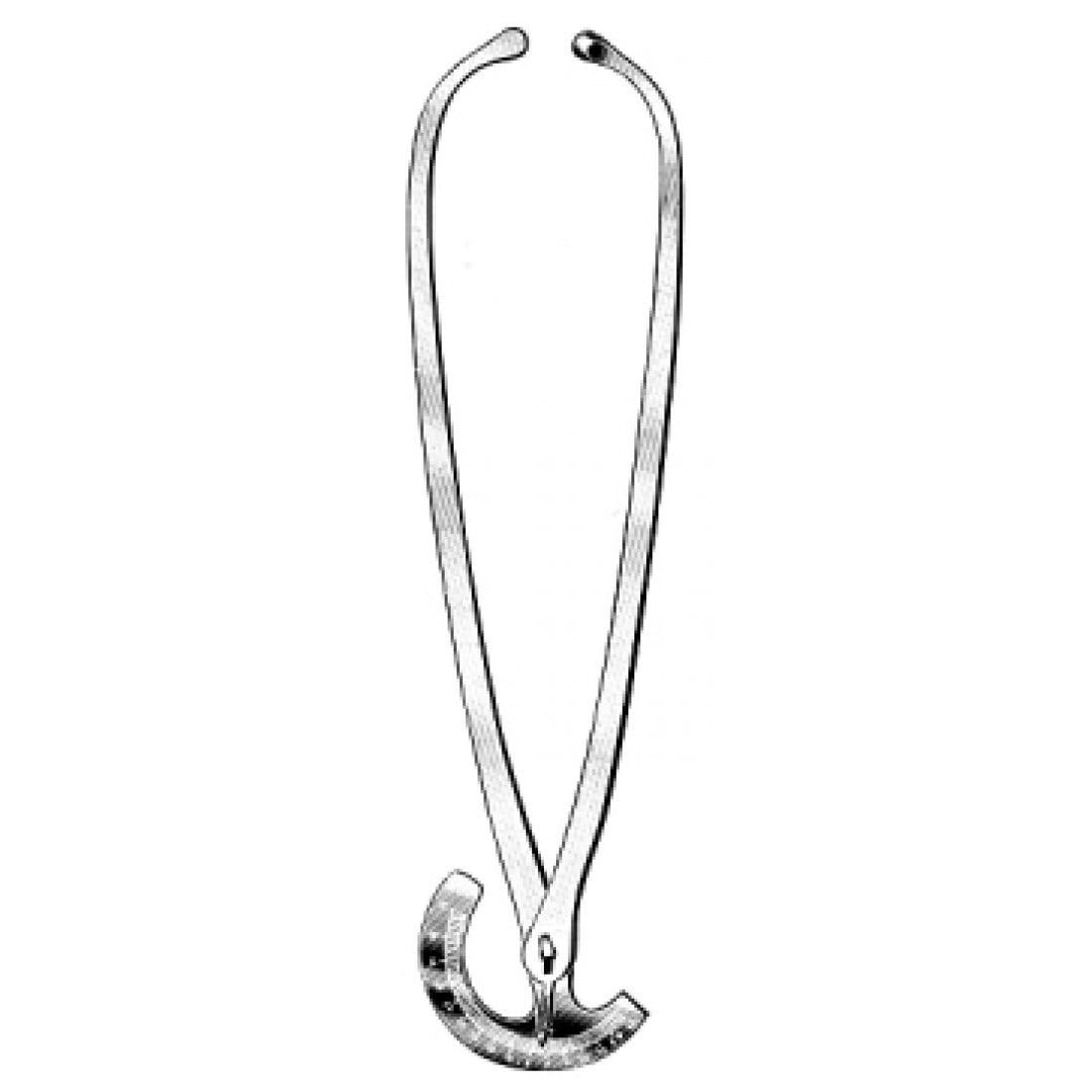 62.0740.35 Collin Pelvimetre 35cm