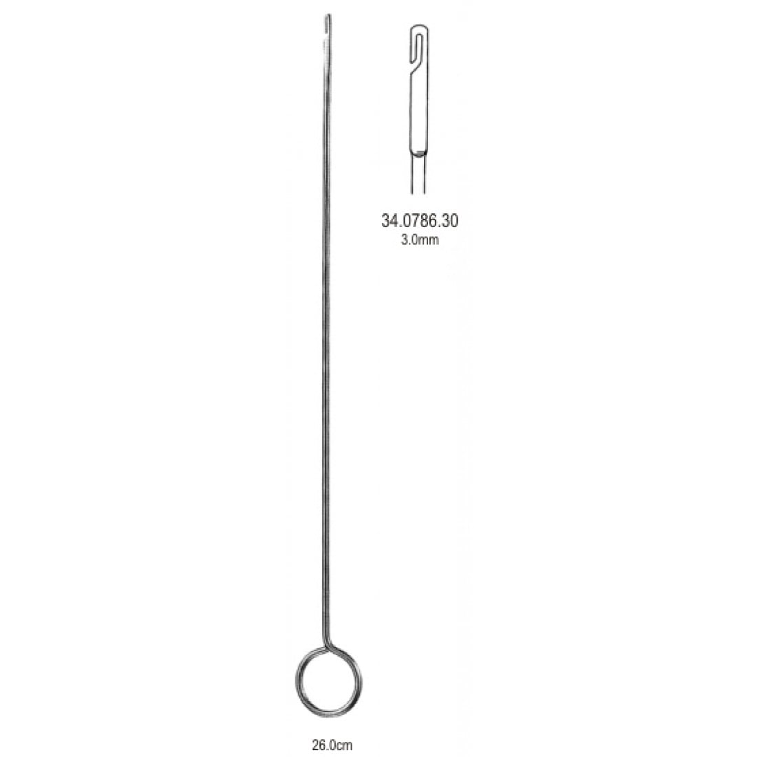 34.0786.30 Ligaşür Yakalayıcı  3.0mm, 26cm