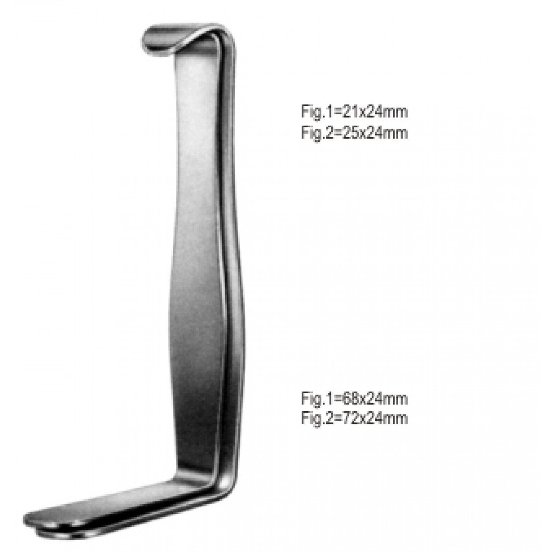 18.0038.02 Parker Mott Ekartör Çift Taraflı 16cm Fig.2