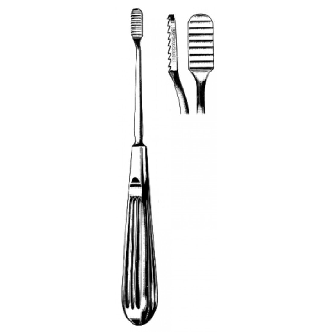 46.0676.18 Lewis Joseph Nazal  Raspa Kalın Dişli 18cm