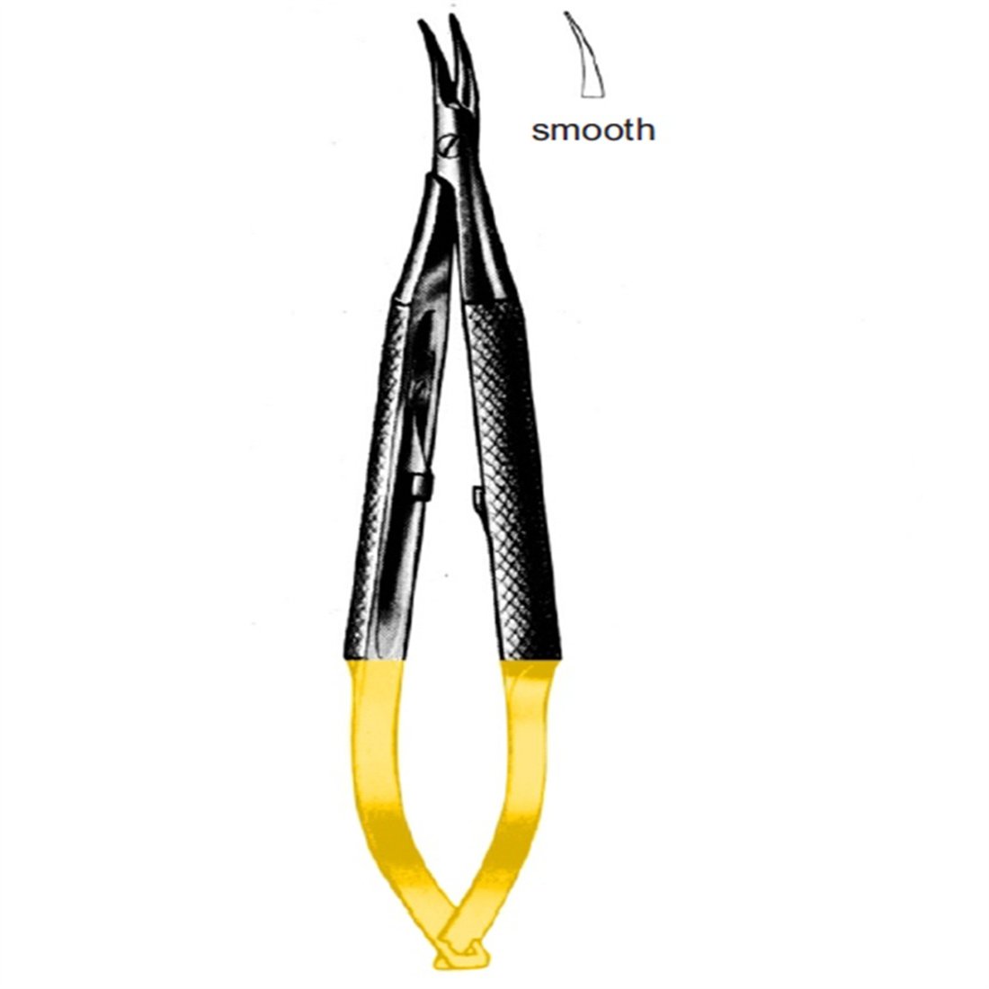 21.5271.10 Barraquer Troutman Ndle Holder cvd 10cm TC w/