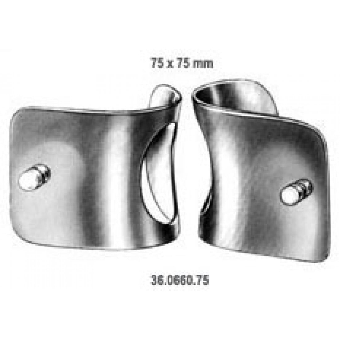 36.0660.75 Bıçak/MERCEDES Ekartör İçin 75x75mm Çift