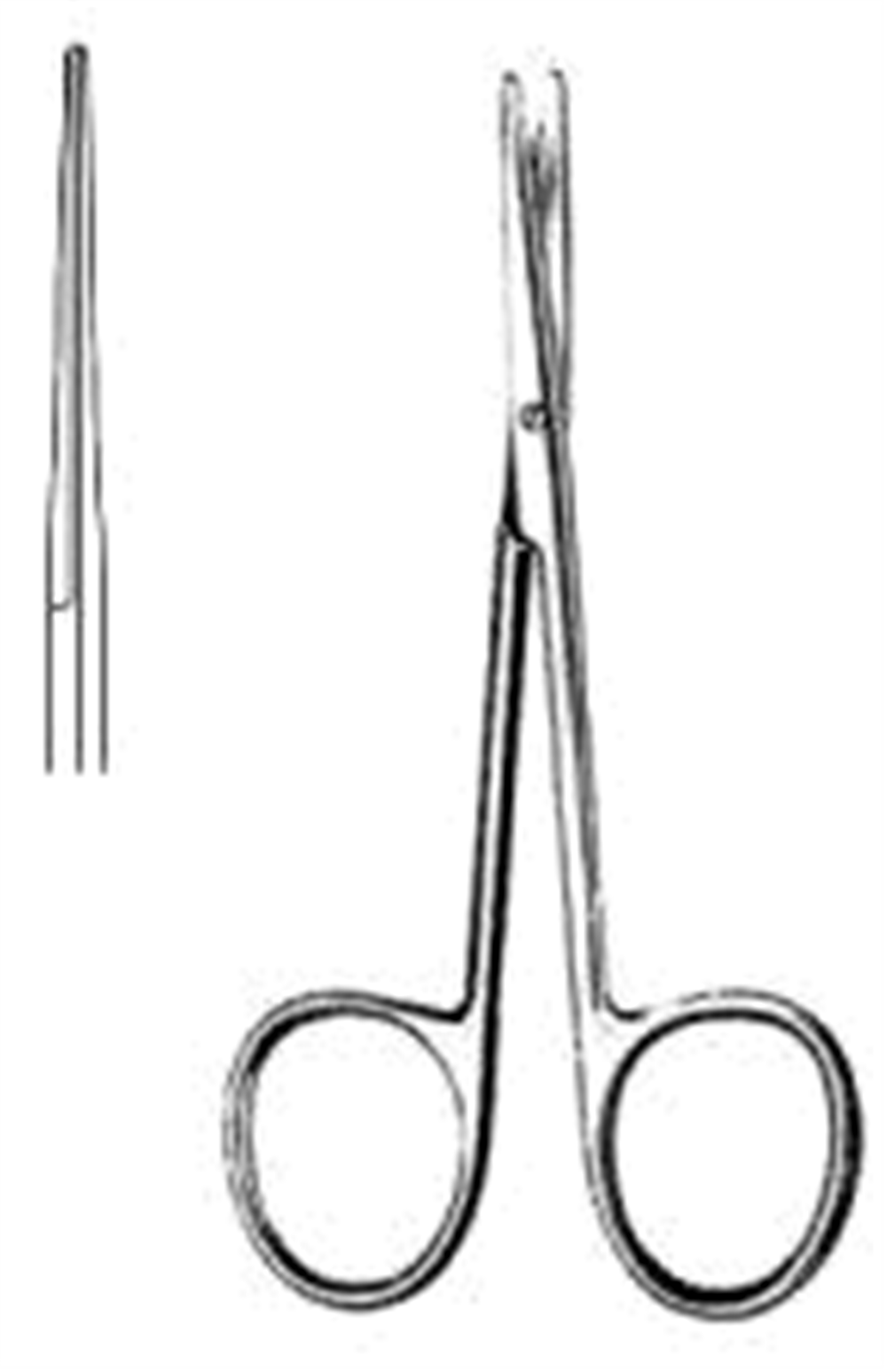 Baby Metzenbaum Makas Düz 11.5cm