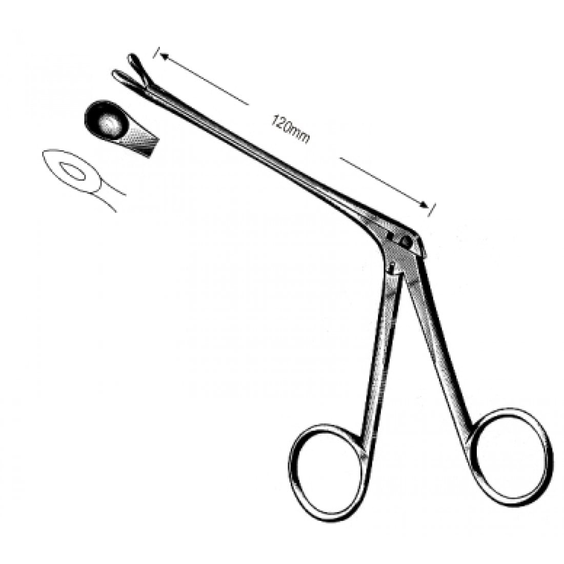 46.0222.12 Watson Williams Nazal Forseps Fig.1, 19cm