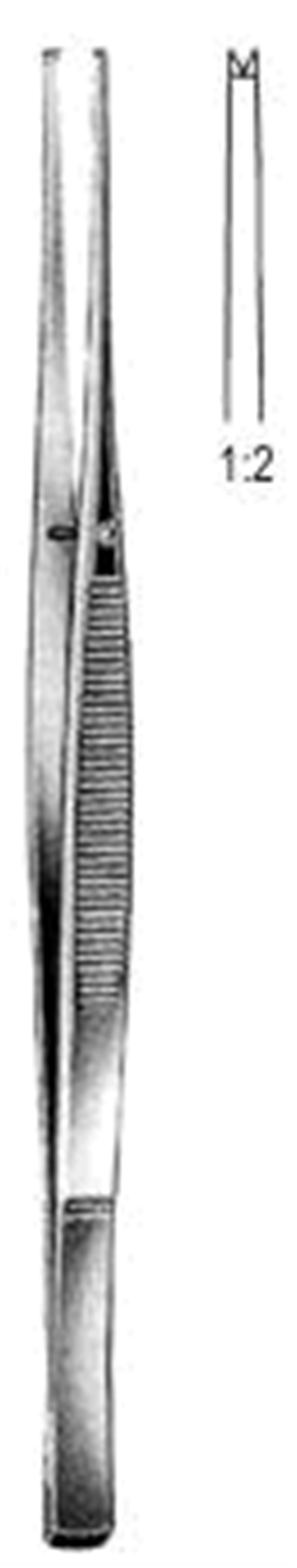 12.0232.17 Taylor Doku Forsepsi Düz 1x2T  17cm