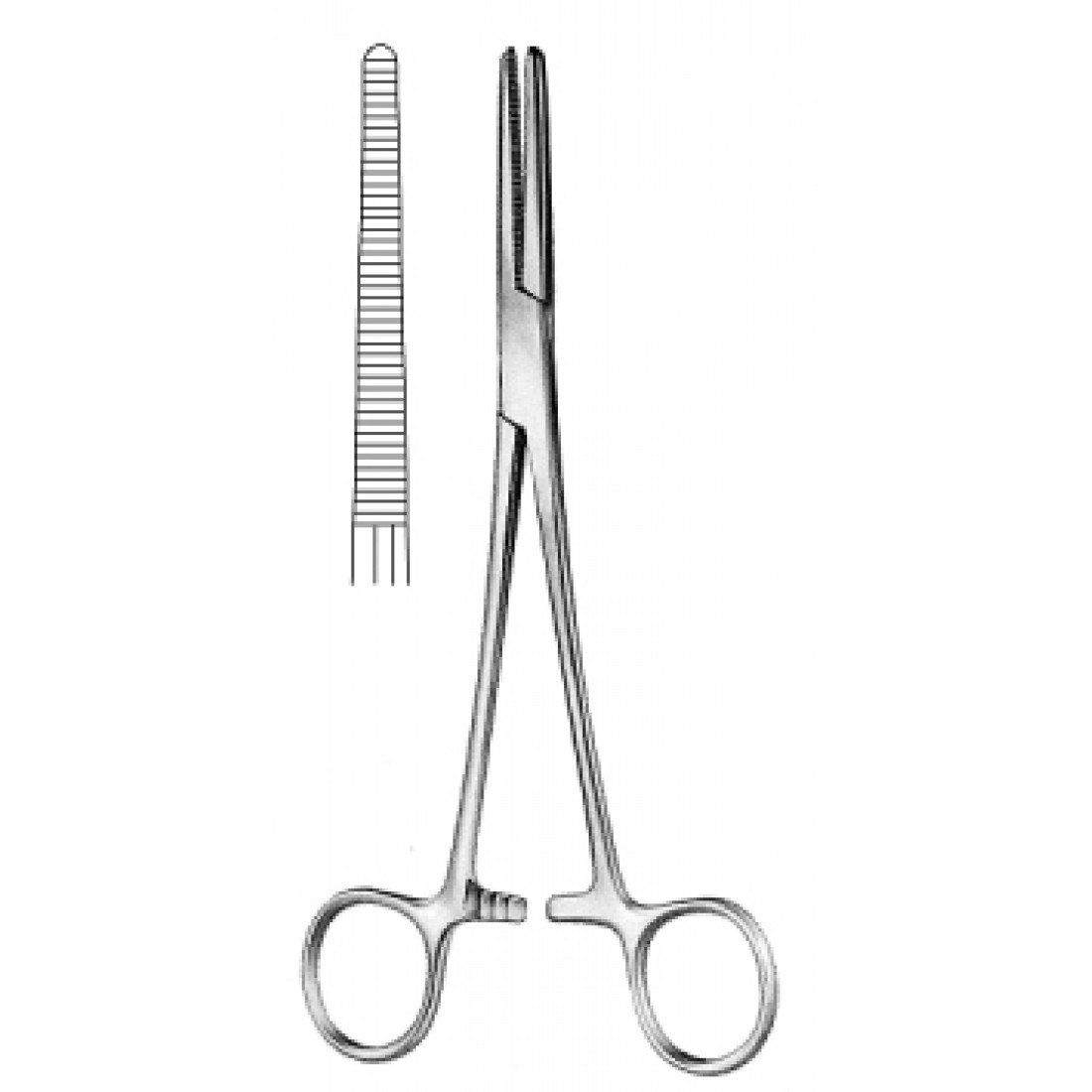 14.0162.15 Spencerwells Hemostatik Forseps Düz 15cm
