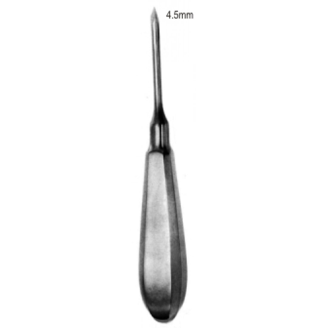49.1080.16 Tessier Nazal Awl (Bız)  4.5mm, 16.5cm