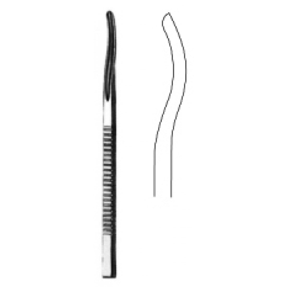 28.0030.02 Buck Gramcko Kemik Oyucu Eğri 11cm