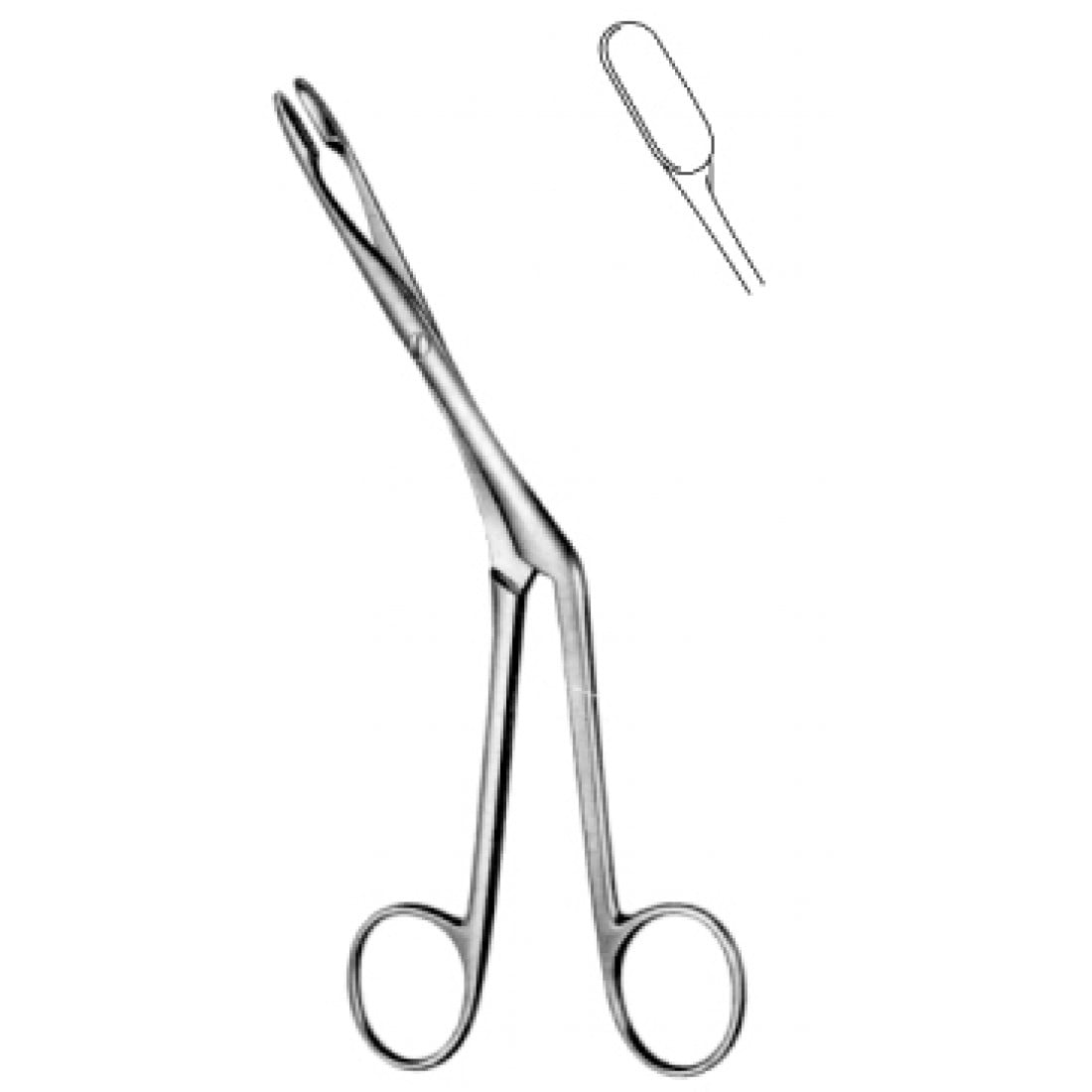 46.0154.02 Heymann Nazal Forseps 18cm