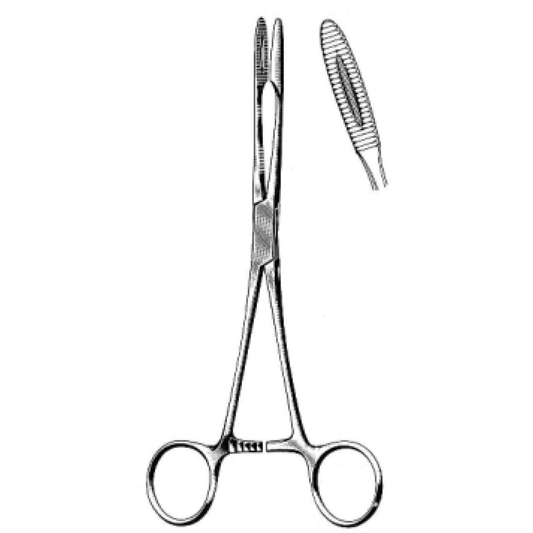 16.0031.25 Gross Maier  Forseps cvd 25cm