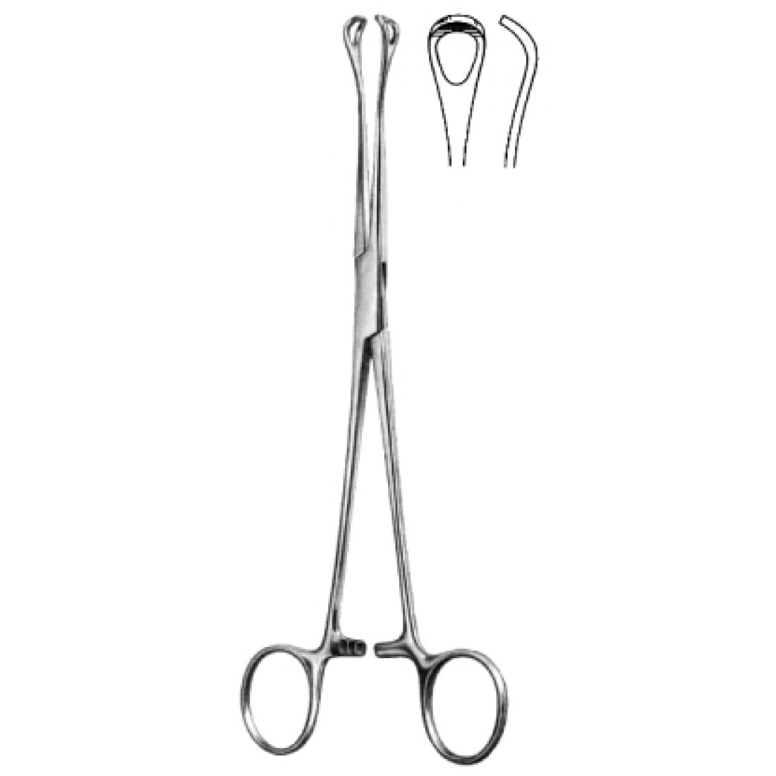 56.0040.20 Mayo Blake Safra Taşı Forsepsi 20cm