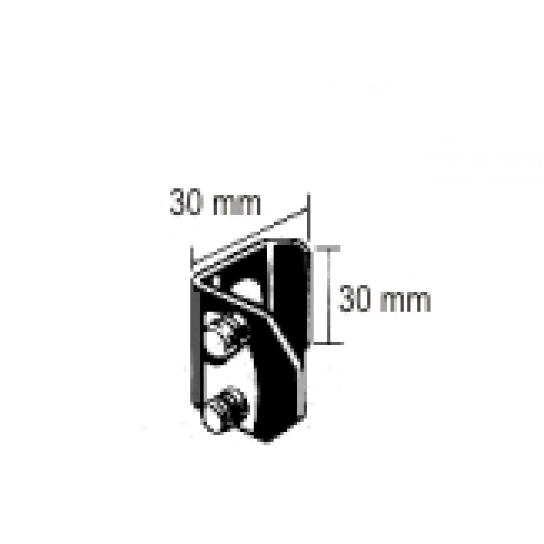 36.0490.30 Bıçak / Finochietto Sternum Ekartörü için 30x30mm Çift