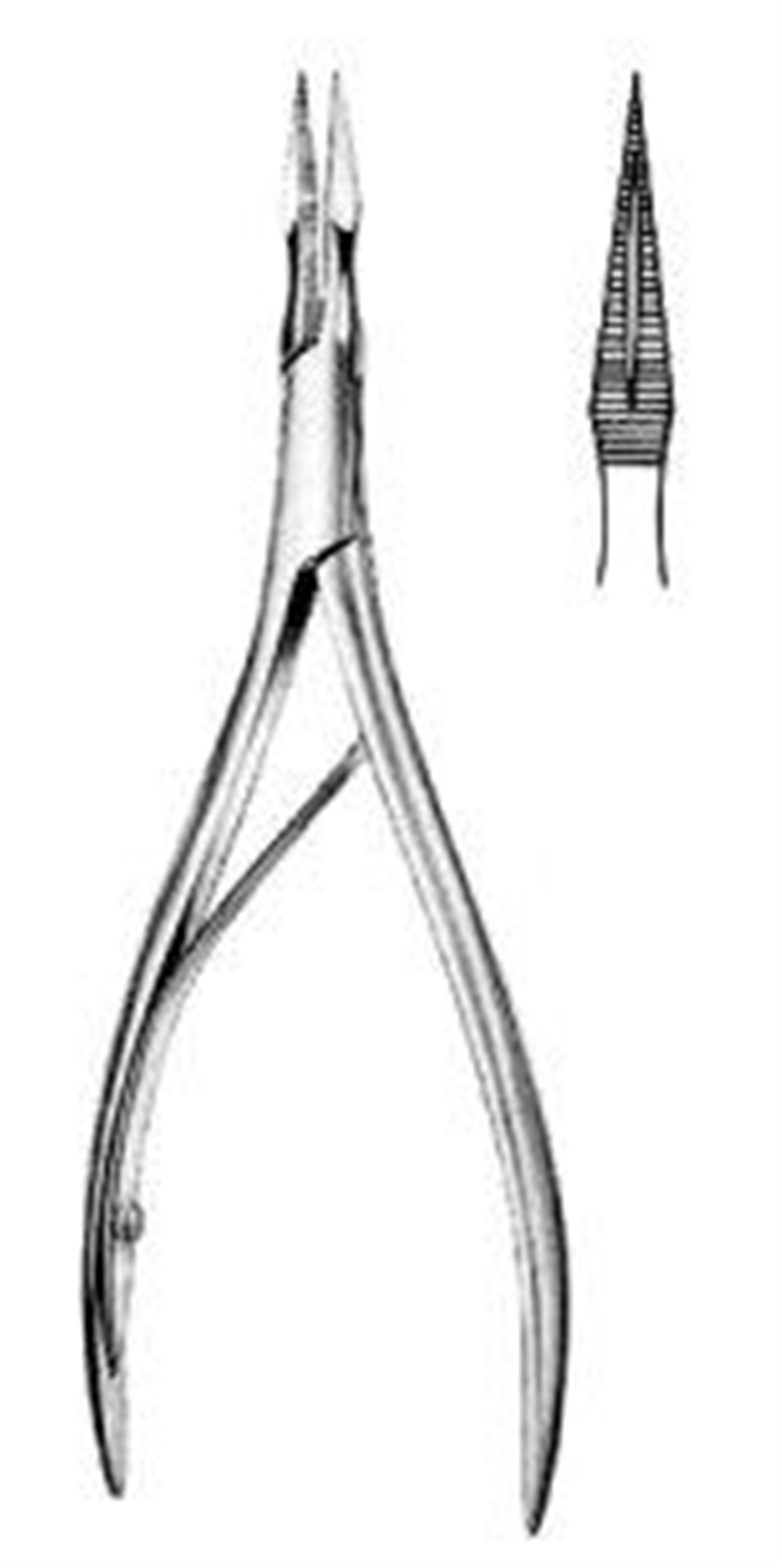 12.0412.15 Virtus (Ralk) Splinter Forseps Düz 15cm