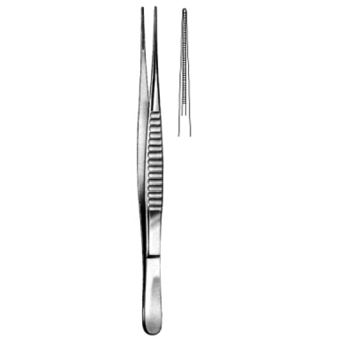 34.0034.30 DeBakey Atravmatik Doku Forsepsi 1.5mm, 30cm