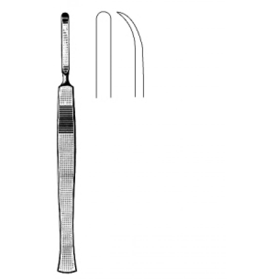 46.0420.04 Mckenty Septum Elevatör 4mm, 15cm