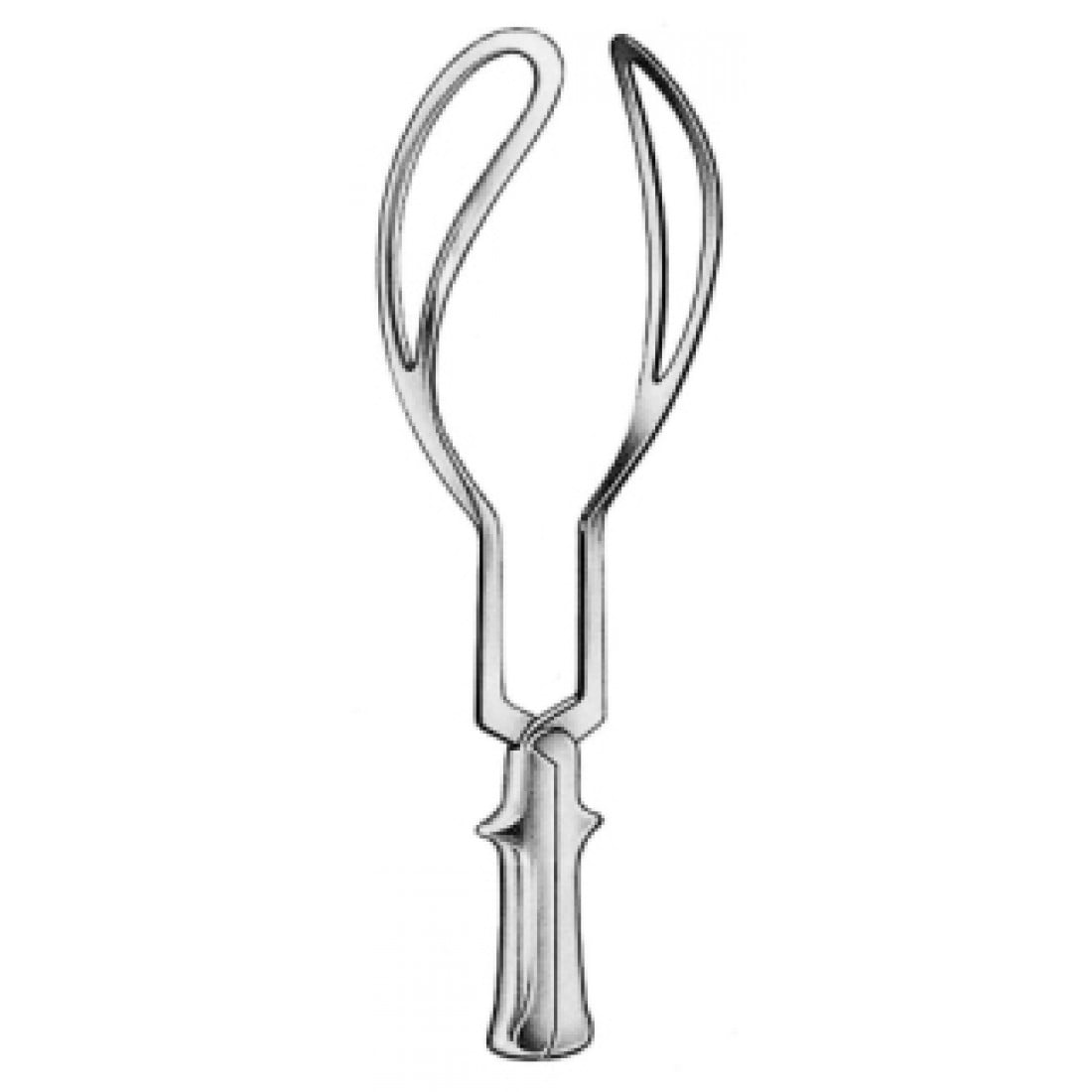 62.0034.23 Simpson Doğum Forsepsi 23cm