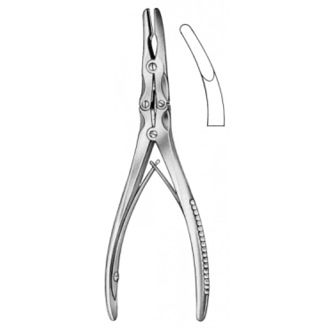 28.1270.18 Beyer Kemik Ronjuru Eğri 18cm