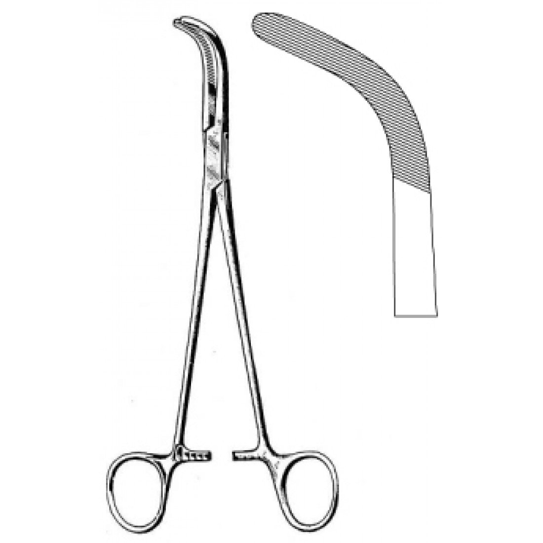 14.0476.20 Crile Safra Kanalı Forsepsi 20cm