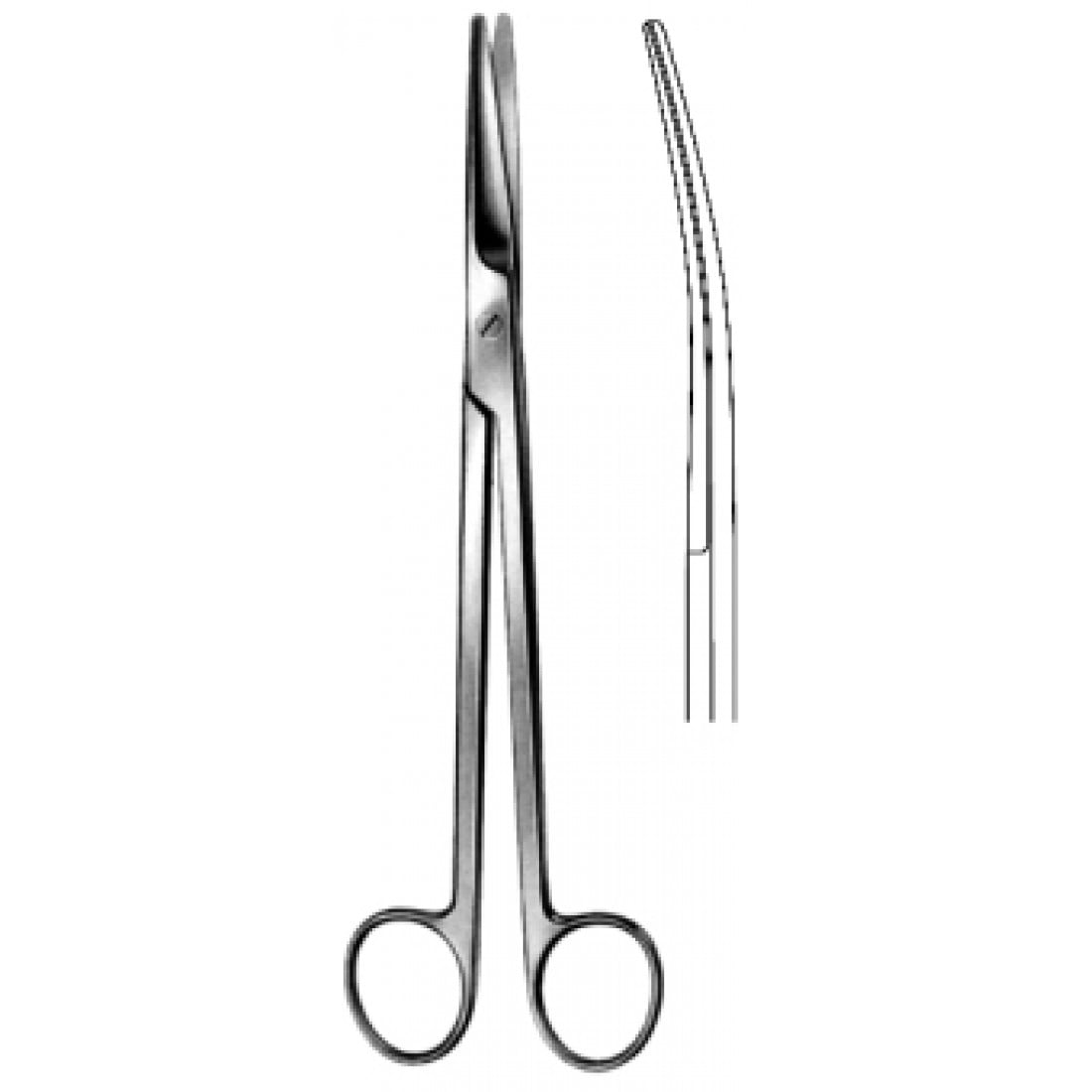 10.0059.22 Mayo Harrington Operasyon Makası Eğri 22.5cm