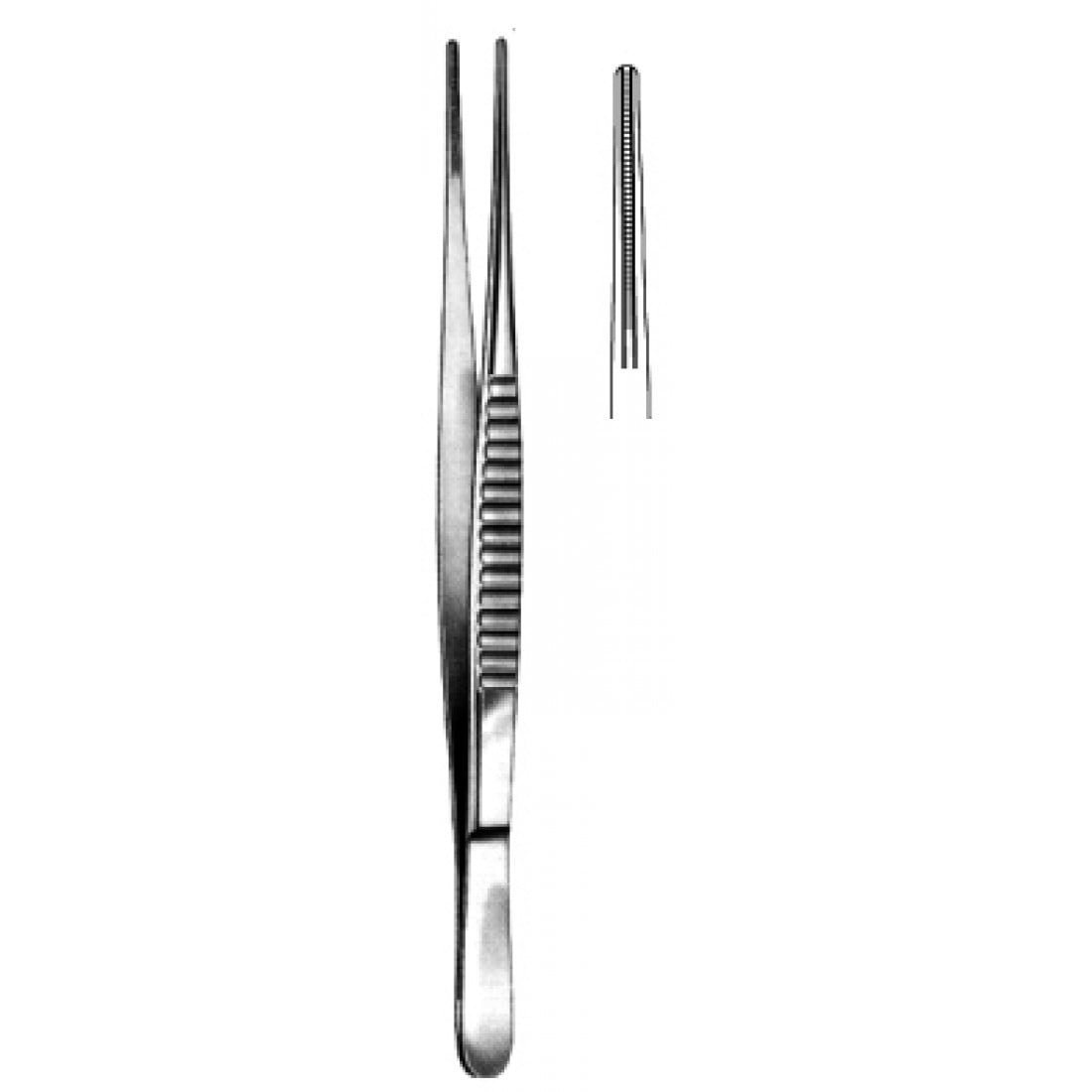 34.0036.24 DeBakey Atravmatik Doku Forsepsi 2mm, 24cm