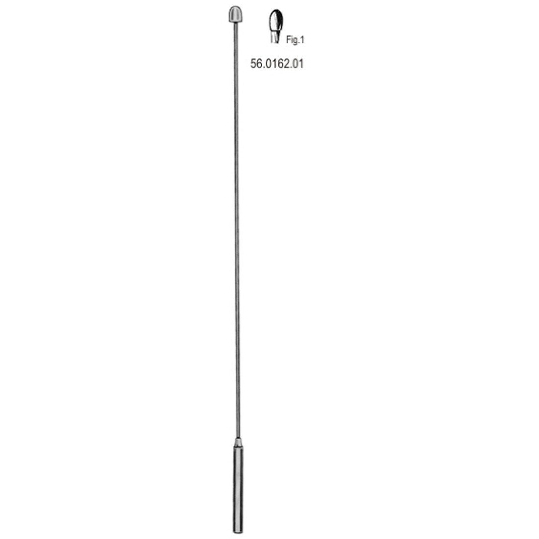 56.0162.01 Desjardins Safra Taşı Probu Fig.1, 28cm