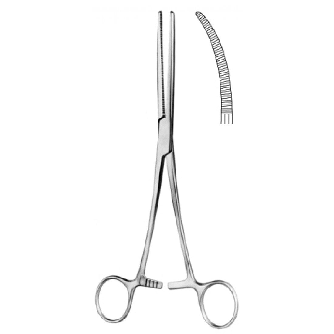 14.0221.35 Rochester Pean Hemostatik Forseps Eğri 35cm