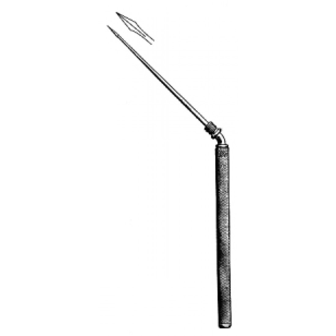 44.0436.16 Politzer Kulak Bıçağı İnce Açılı 16.5cm