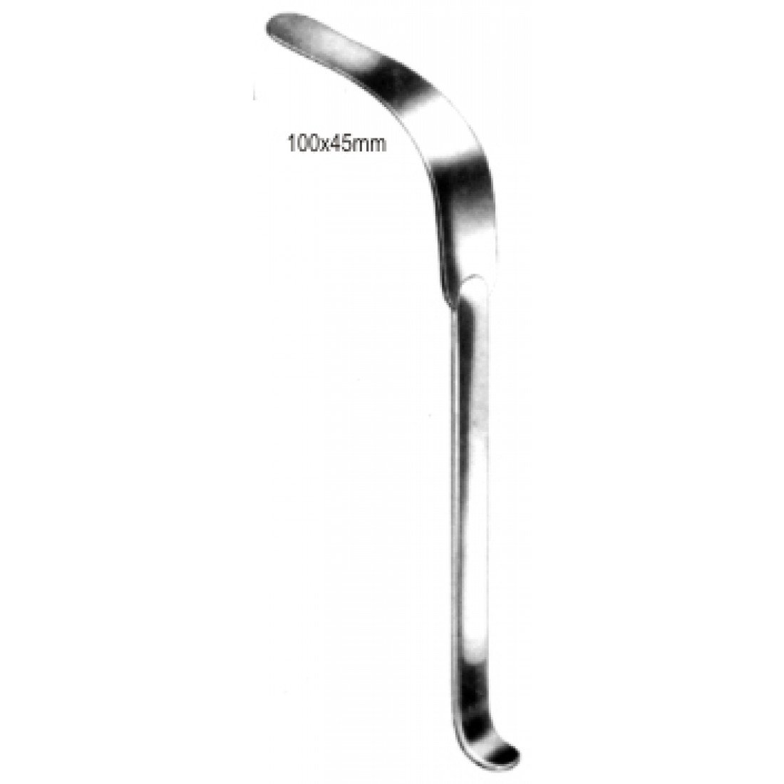 18.0390.28 Kuemmel Spatula Esnek 100x45mm