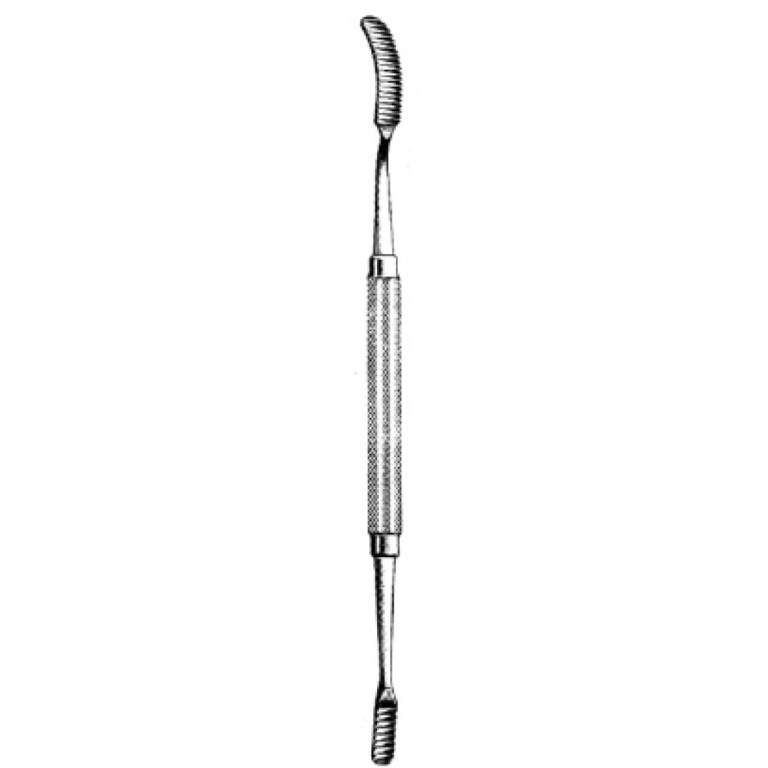 28.0450.11 Miller Kemik Raspası Çift Taraflı Normal Kesim 18cm Fig.11