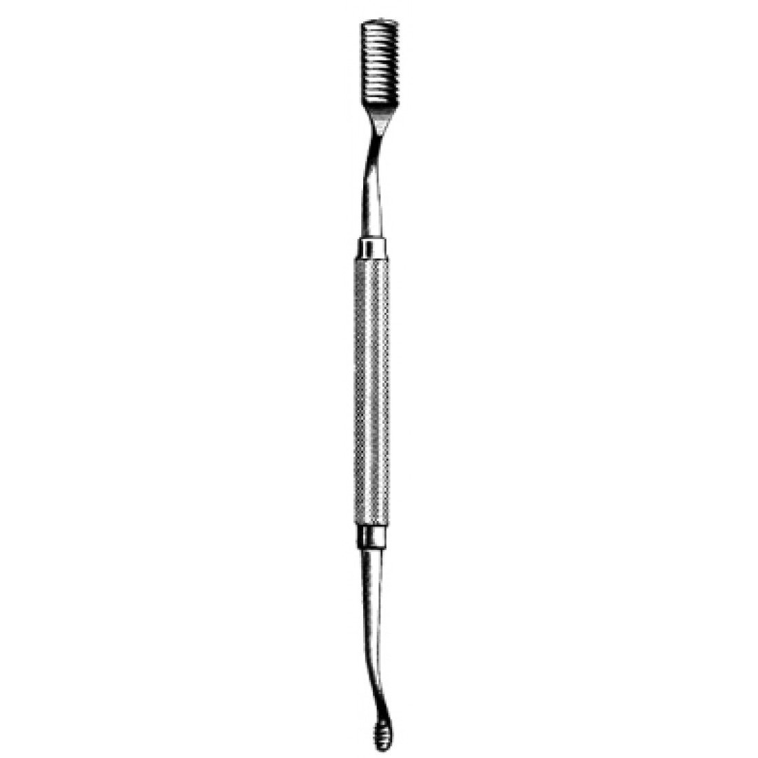 28.0450.14 Miller Kemik Raspası Çift Taraflı Normal Kesim 18cm Fig.14
