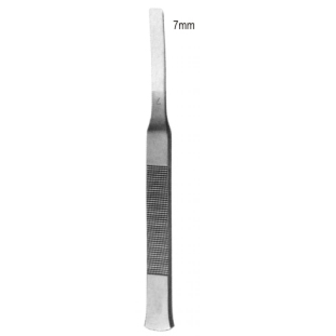 49.0767.02 Tessier Osteotom Eğri  7mm 16cm
