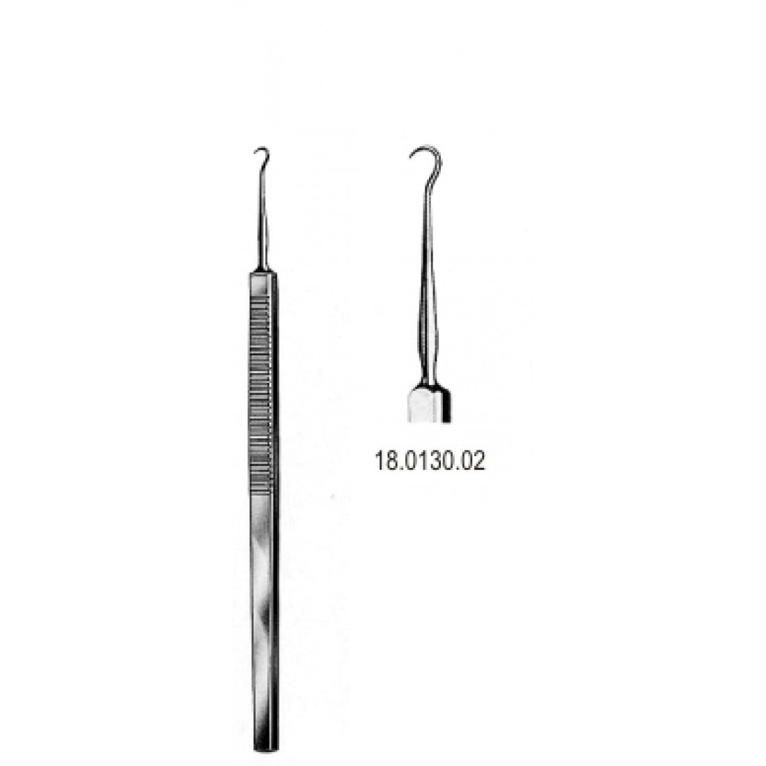 18.0130.02 Kanca Ekartör Tekli 16cm Fig.2
