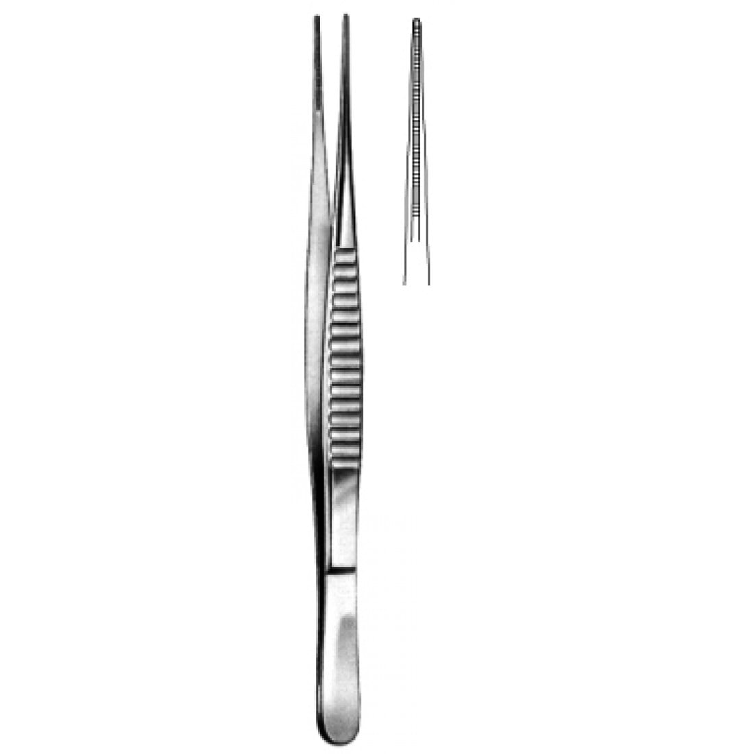 34.0034.24 DeBakey Atravmatik Doku Forsepsi 1.5mm, 24cm