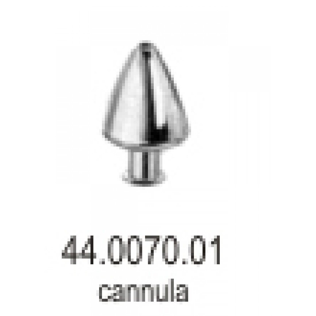 44.0070.01 Metal Zeytin Uç, Kulak Şırıngası İçin.