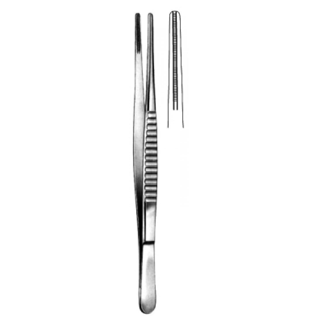 34.0040.24 DeBakey Atravmatik Doku Forsepsi 3.5mm, 24cm