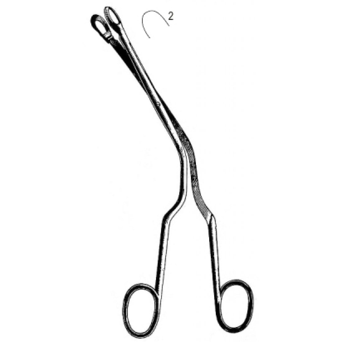 46.0174.02 Luc Nazal Forseps Fig.2, 20cm