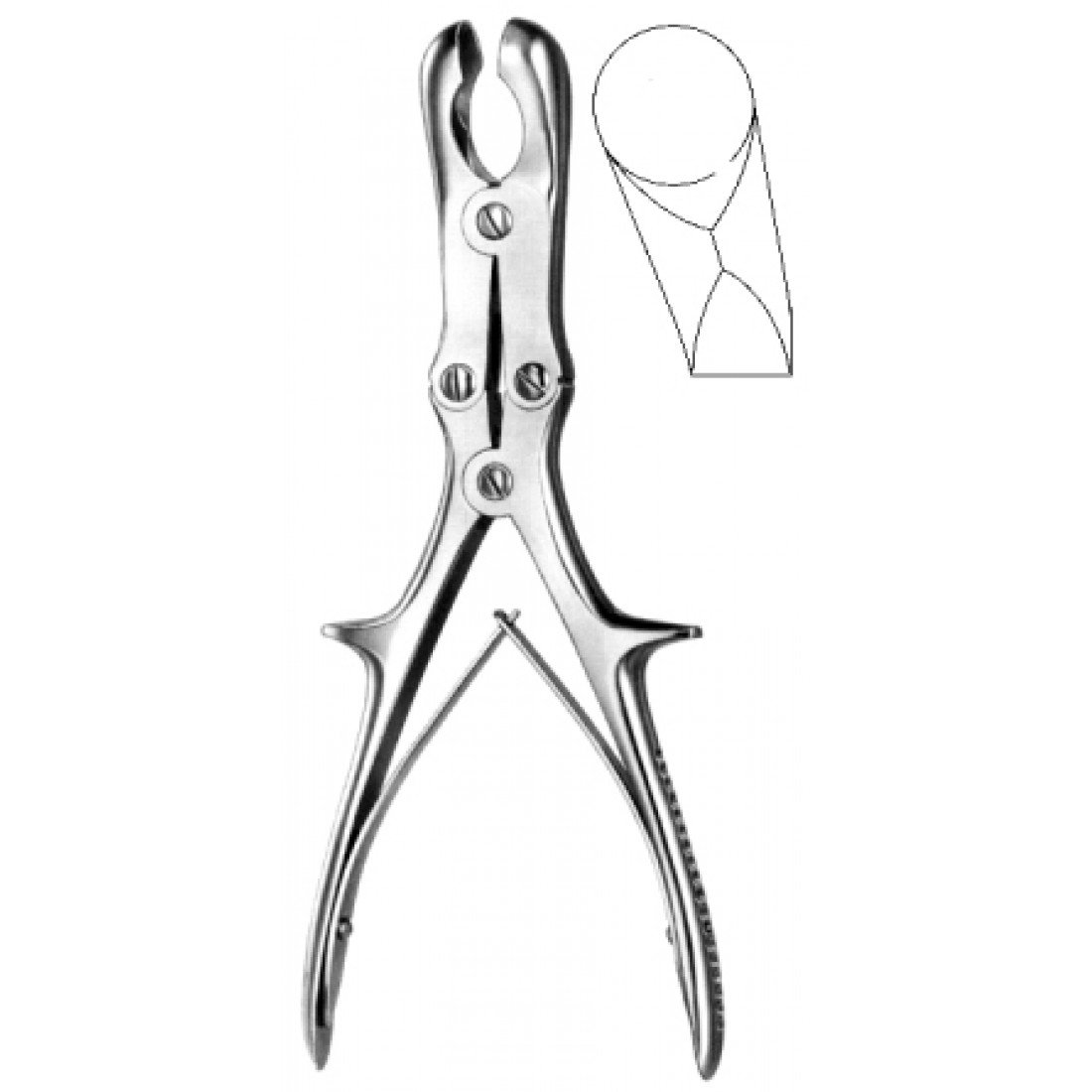 28.1350.22 Semb Kemik Ronjuru Eğri 22.5cm