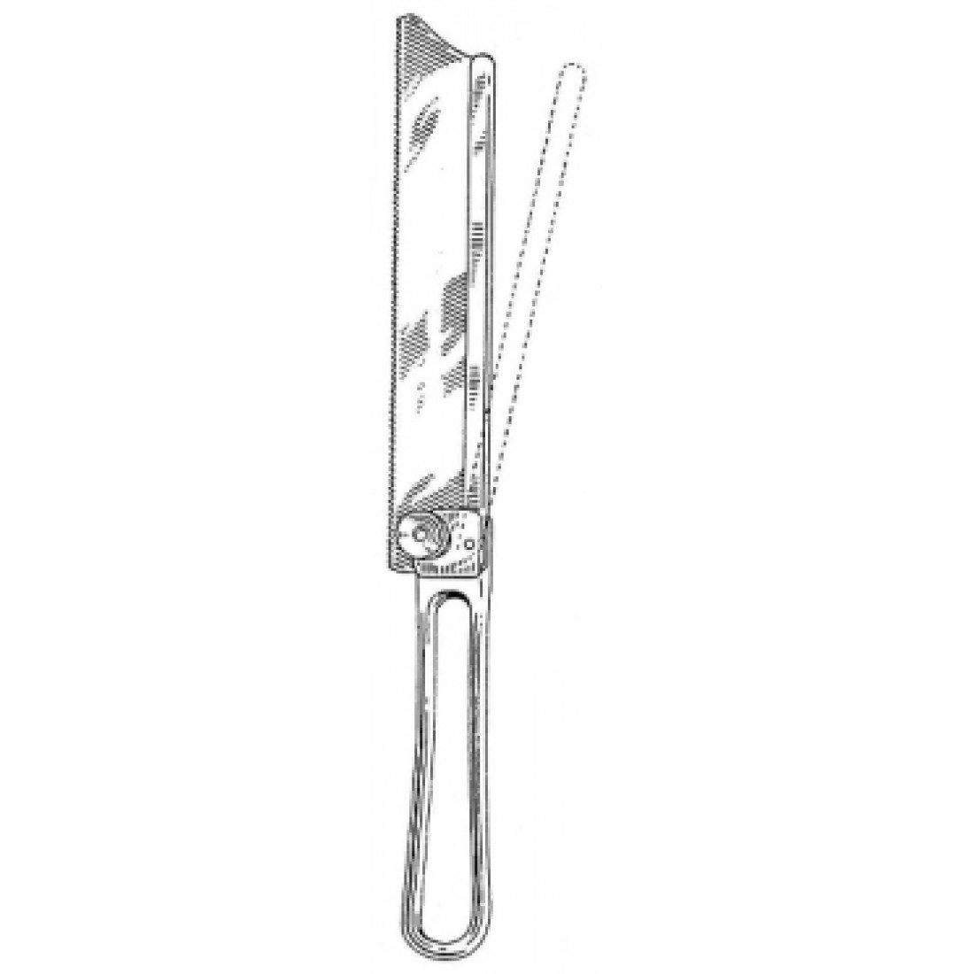26.0034.19 Army RegulationAmputasyon Saw 19cm