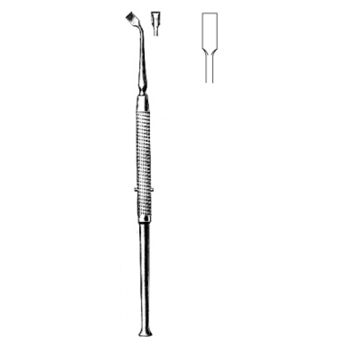 46.0590.19 Freer Septum Keski Düz 4mm, 19cm