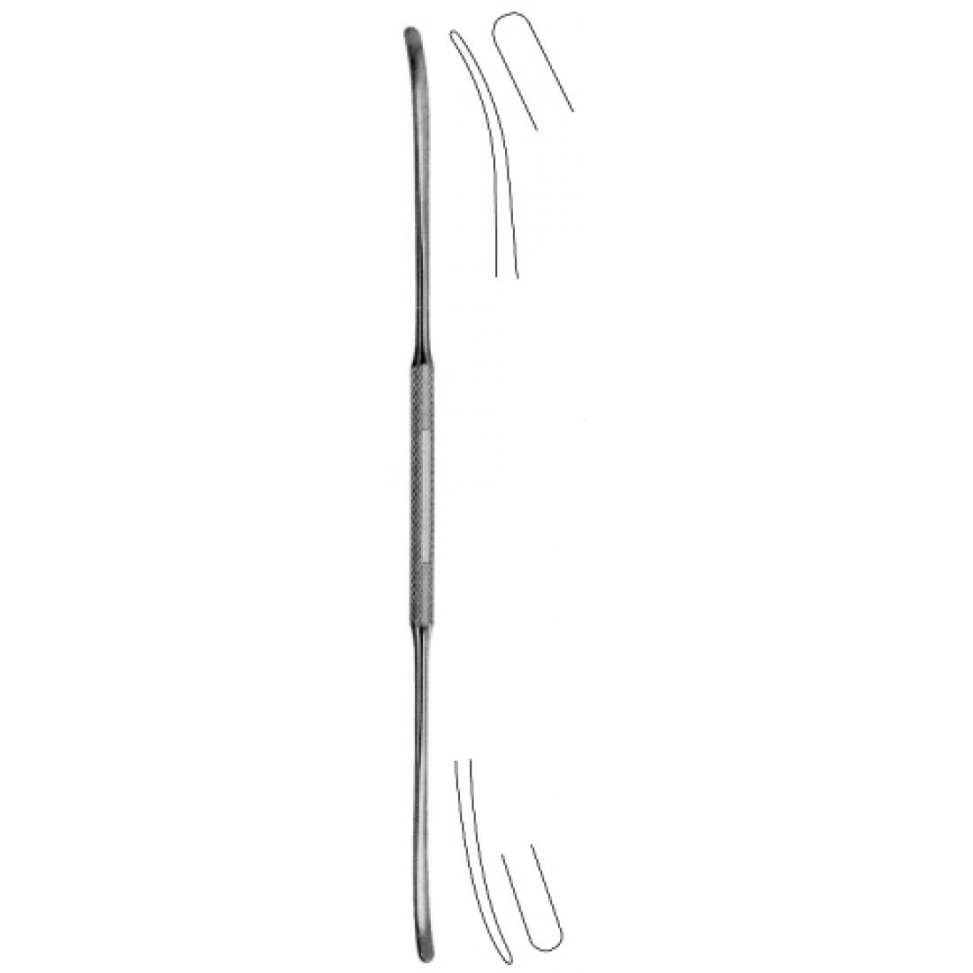 30.0236.24 Olivecrona Dura Disektör Çift Taraflı 24cm