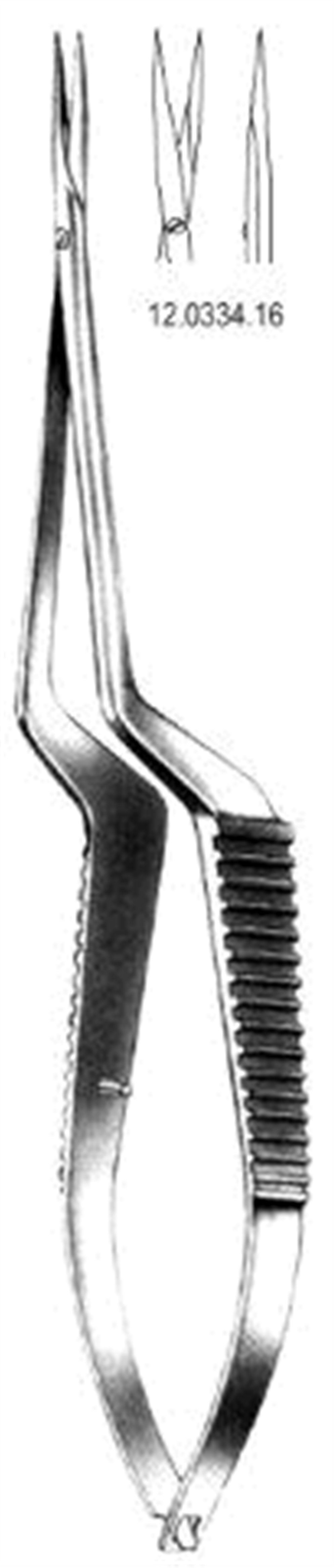 12.0334.16 Knotting Mikro Forseps 15.5cm