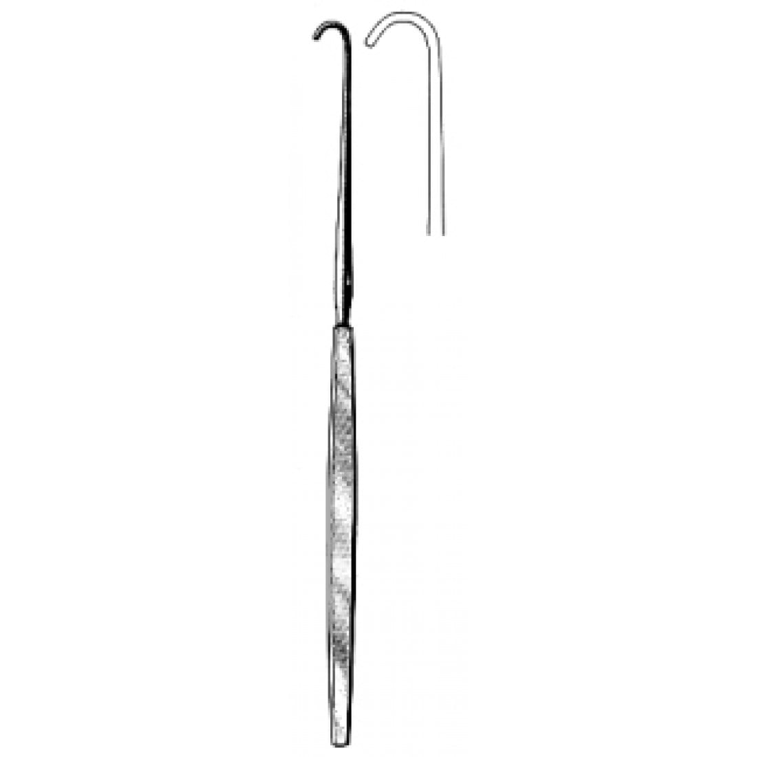 30.0180.16 Graham Sinir Ekartörü Künt 16.5cm