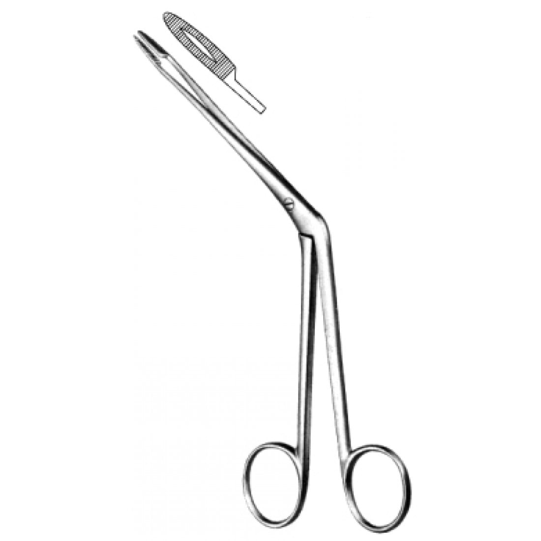 46.0130.20 Hartmann Burun Polipus Forseps 20cm
