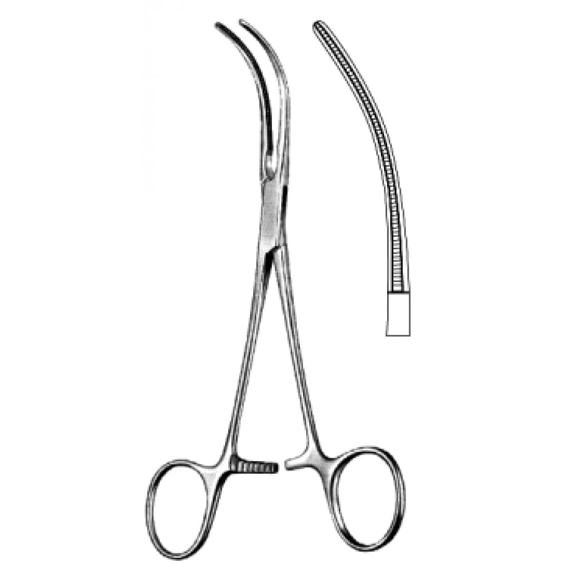 34.0170.17 Glover Atravmatik Forseps 17cm