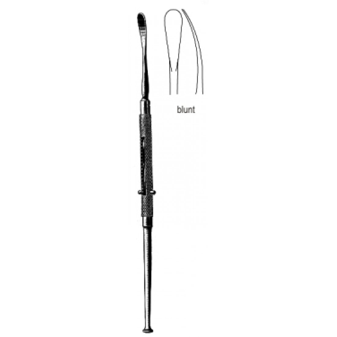 46.0436.19 Freer Septum Elevatör Künt 19cm