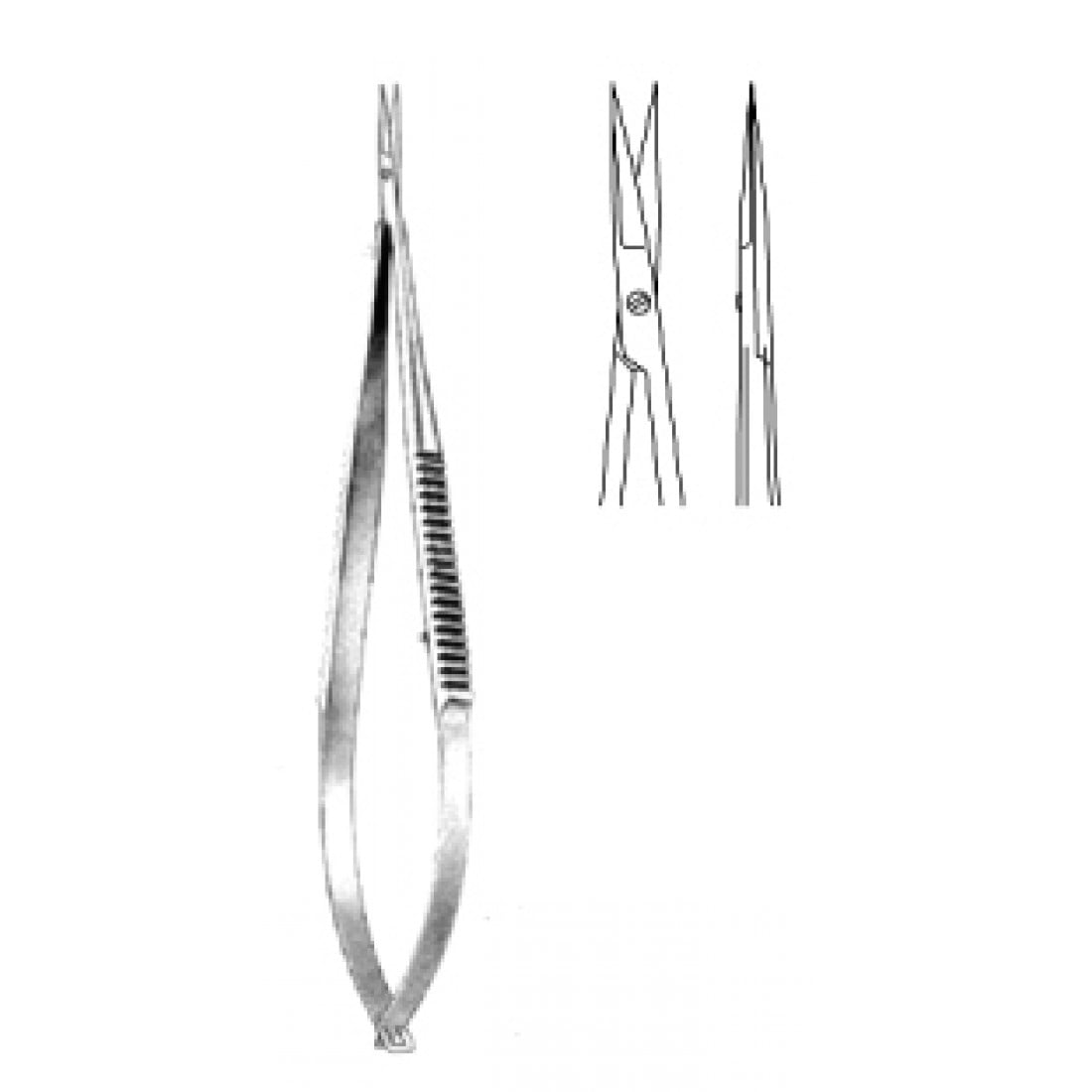 10.0920.18 Micro Makas Düz  18.5cm