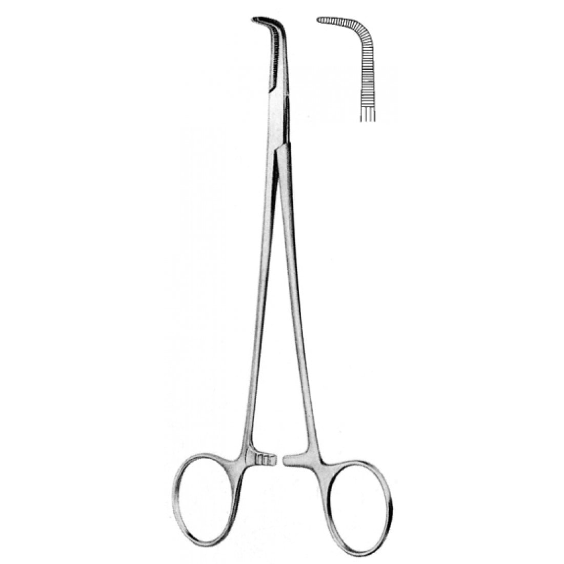14.0356.27 Meeker Hemostatik Forseps 90ø 28cm