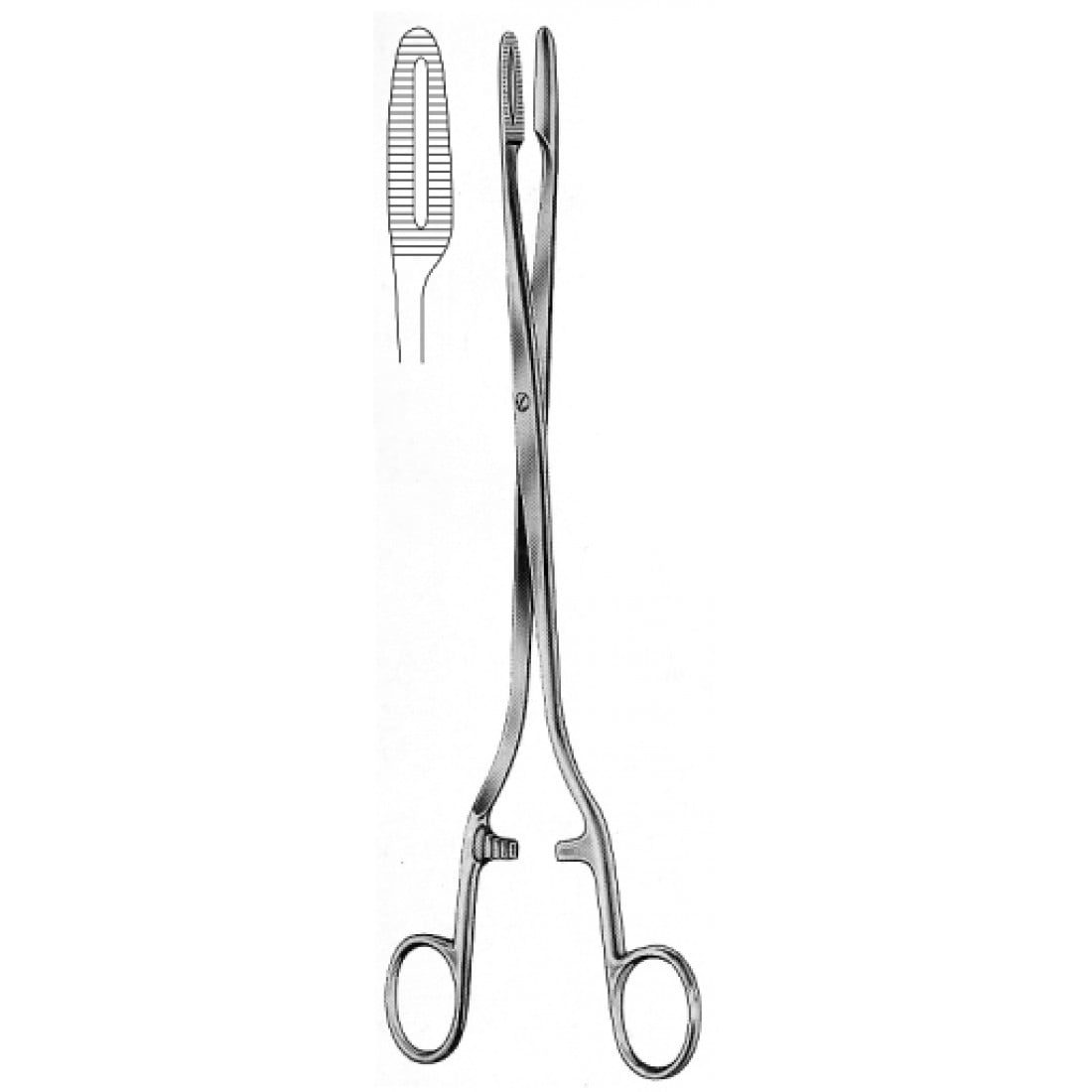 16.0048.28 Sims Maier  Forseps str 28cm