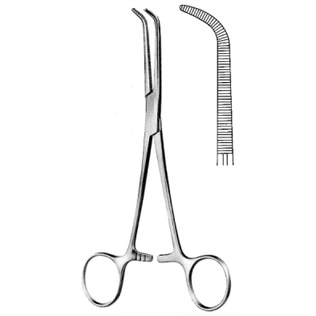 14.0298.18 Mixter Baby Hemostatik Forseps 18cm